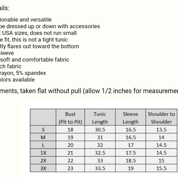 Olive green lightweight tunic top women's size XL - Picture 3 of 3